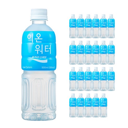 동아오츠카 포카리스웨트 이온워터, 500ml, 24개