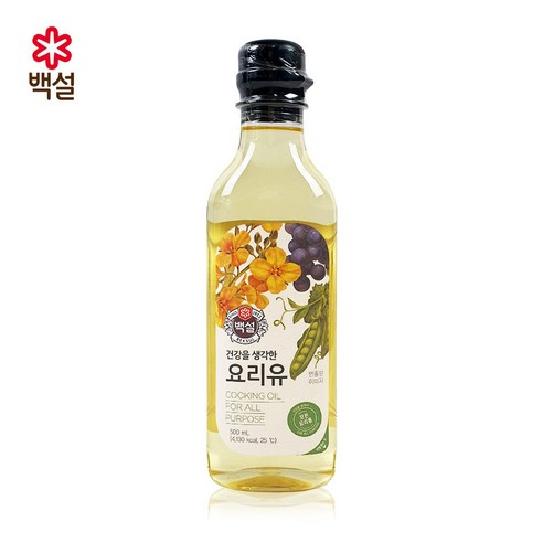 백설 건강을 생각한 요리유 500ml 1개