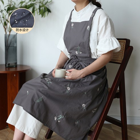 MIRTS 앞치마, 1 건, 짙 은 회색