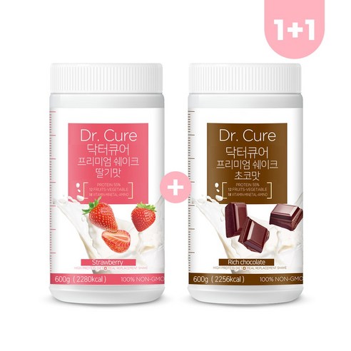 쿠팡! | 1+1 닥터큐어 식사대용 단백질 쉐이크 1+1 닥터큐어 식사대용 단백질 쉐이크