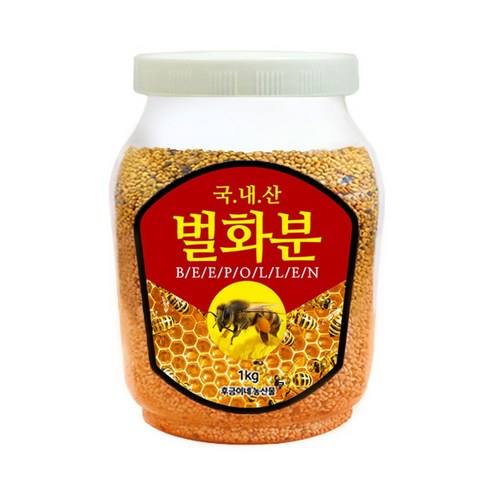 국내산 건조화분 벌화분 비폴렌 1kg, 상세정보참조, 1개, 1kg