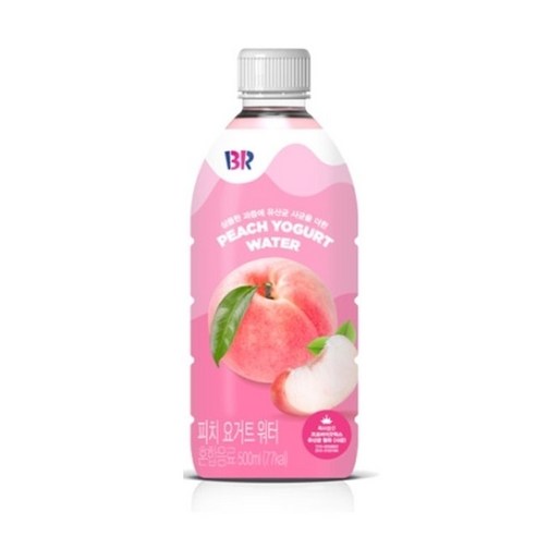 베스킨라빈스 피치요거트, 500ml, 8개