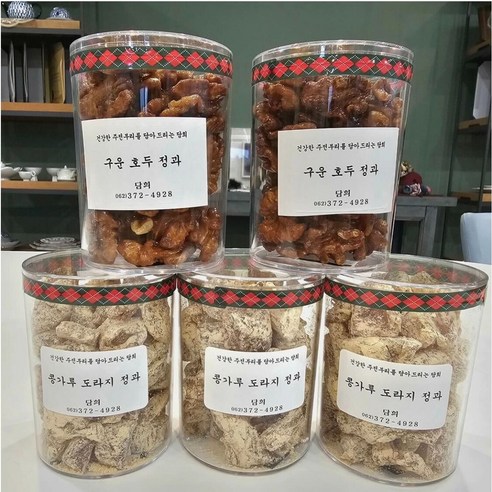 담희전통음식연구소 콩가루 도라지 정과 170g, 1개