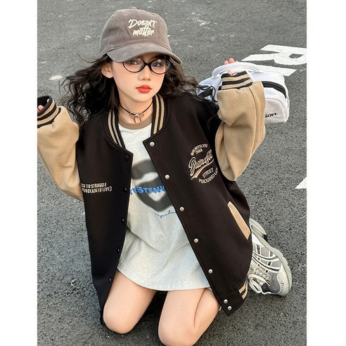 젊은 야구 선수를 위한 스타일과 편안함의 완벽한 조화: 트렌드윙 주니어 초중학생 야구점퍼