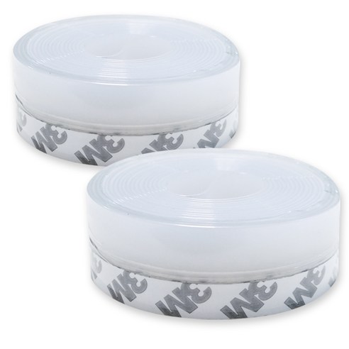 문풍지 창문 외풍 틈새 문틈 바람 차단 막이, 문풍지 (폭 25mm 길이 2.5M) 2개, 2개