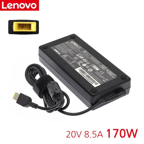 Lenovo 레노버 20V 8.5A 170W 어댑터 호환 PA-1172-72 슬림팁, 어댑터 + 케이블