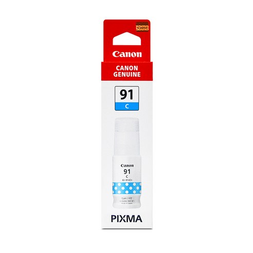 경제적인 가격, 뛰어난 화질, 간편한 충전: 캐논 정품 무한잉크 GI-91