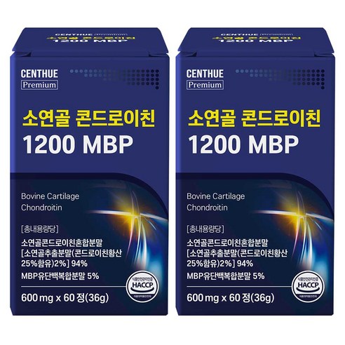 센트휴 소연골 콘드로이친 1200 MBP, 2개, 60정