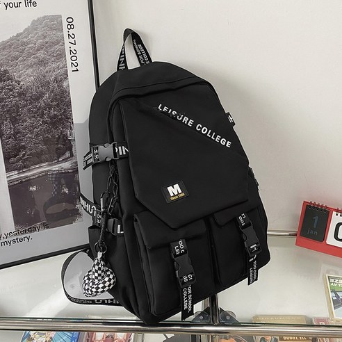 Fashion Backpack DFMEI 패셔너블한 대용량 백팩 여성 대 원래 디자인 간단 스튜디오 배낭 숄더 백