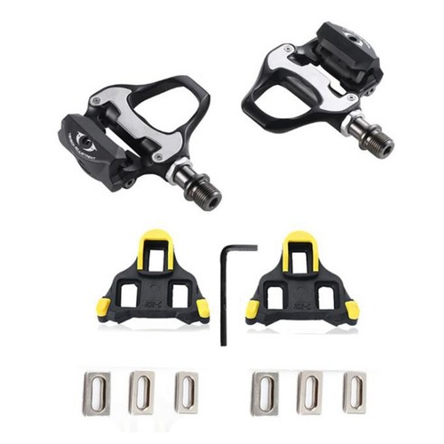 SHIMANO SPD SL 도로 자전거 Clipless 페달 키트 자전거 도로 자전거 자전거 셀프 잠금 페달, 하나, 검정
