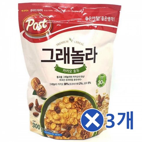 포스트 동서 카카오 호두, 300g, 2개