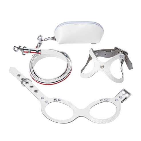 강아지하네스 추천 상품[퍼피존] 국내생산 명품하네스 프리미엄 안경하네스 제품 사진