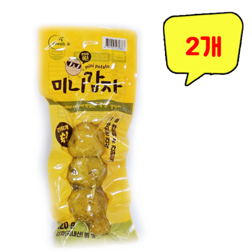 Fresh & 미니감자, 10개, 120g