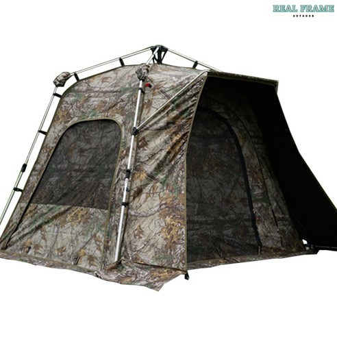 자연과 하나 되는 완벽한 휴식처, 리얼프레임 오토익스텐션 낚시 텐트 리얼프레임텐트
