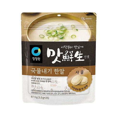 청정원 맛선생 사골 국물내기 한알 87.5g, 2개 Best Top5