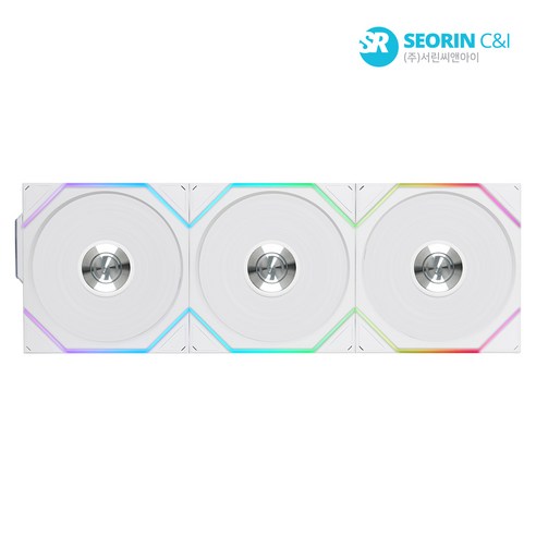 LIAN LI UNI FAN TL Wireless 120 리버스 화이트 3팩, 3개, TL Wireless 120 (3팩)