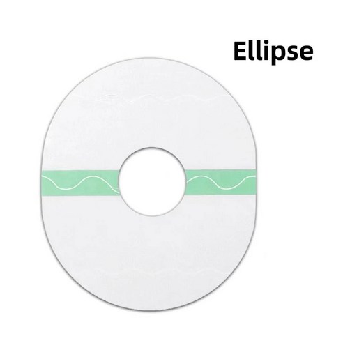 덱스콤 g6 투명하고 보이지 않는 방수 접착 패치 CGM G6 및 프리스타일 리브레, 2.Ellipse 10 PCS