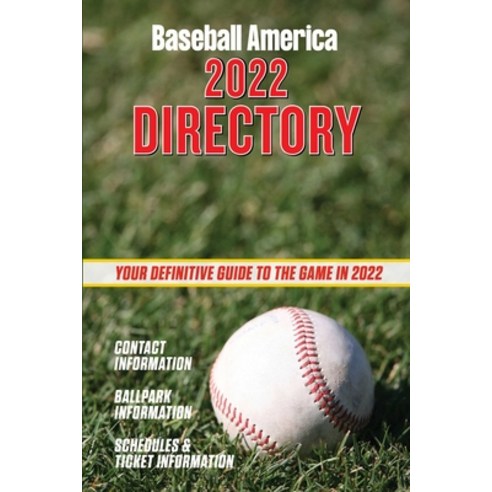 Baseball America 2022 Prospect Handbook: The Editors at Baseball America:  9781735548265: : Books