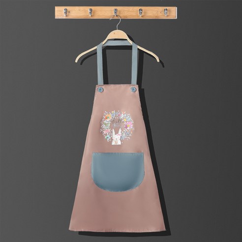 2개 방수 및 내유 앞치마 파스텔 남녀공용, A1