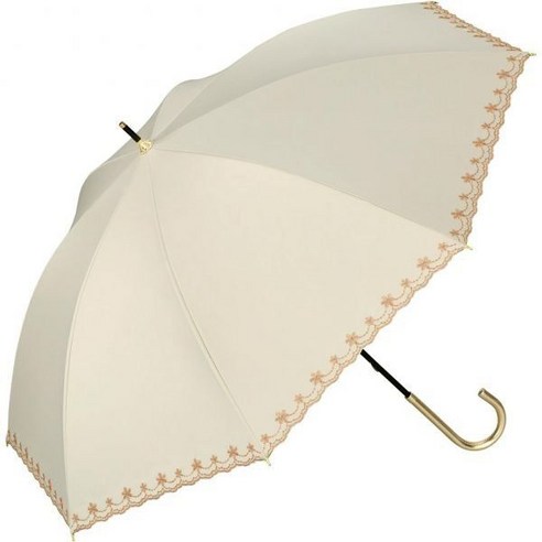 WPC 양산 차광 글리터 플라워 자외선차단율100% UPF50+ 50cm