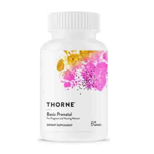 Thorne Research Basic Prenatal 90 Capsules, 90정, 1개