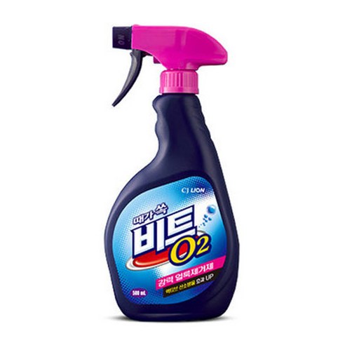 비트 O2 강력 얼룩제거제, 2개, 500ml