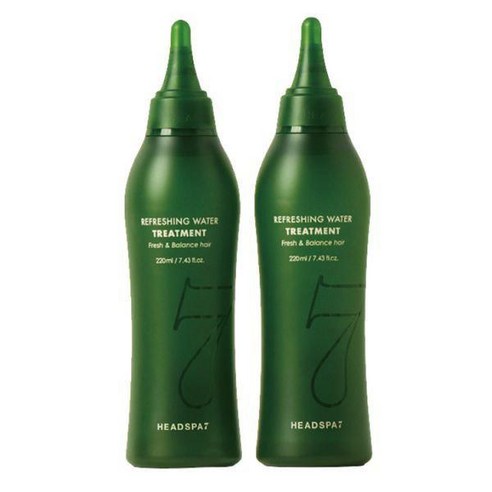 헤드스파7 리프레싱 워터 트리트먼트 220ml 2개입