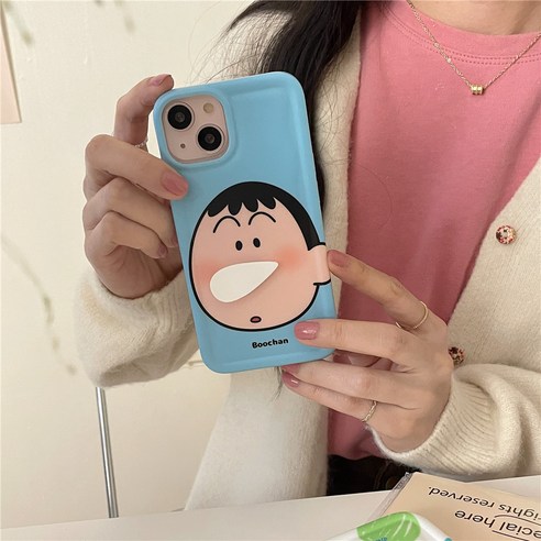 귀여움과 실용성이 완벽하게 조화된 CASEJ 짱구 스핀케이스