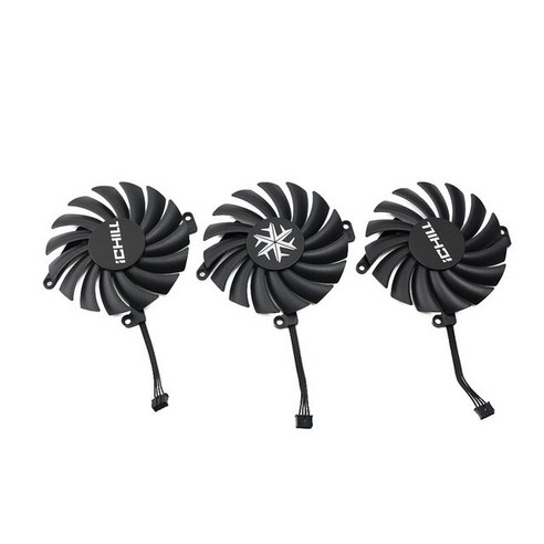 그래픽 쿨러 팬 INNO3D 지포스 RTX 3060 3060TI 3070 3070TI Ichill X3 용 GPU 85mm 4 핀 CF-12910S RTX3060 RTX3070, 03 3PCS 그래픽 쿨러 팬 INNO3D 지포스 RTX 3060 3060TI 3070 3070TI Ichill X3 용 GPU 85mm 4 핀 CF-12910S RTX3060 RTX3070, 03 3PCS