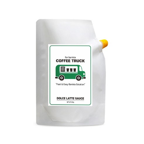 달콤한 고민 해결! 홈카페 레벨업, 커피트럭 돌체 라떼 소스 솔직 후기 커피트럭돌체소스