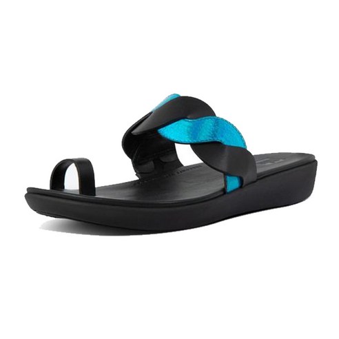 핏플랍 레이건 로프 토포스트 블랙 여성