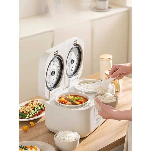 전자식 멀티쿠커 멀티 쿠커 전기 냄비 밥 솥 요리 찜 동시 조리 자취, 본품 2 멀티 쿠커 전기 냄비 밥 솥 요리 찜 동시 조리 자취, 본품