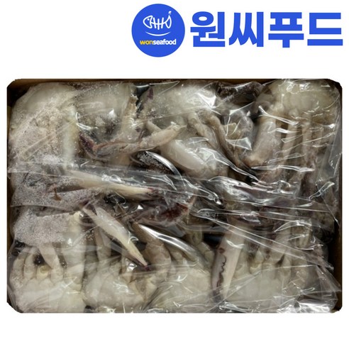 원씨푸드 냉동 절단꽃게 450g L, 1개 냉동꽃게 Best Top5