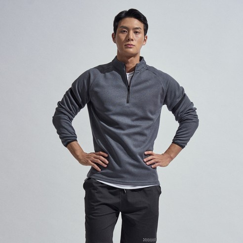 축구 열정가를 위한 믿음직한 동반자: 테바나 베이직 하프집업 축구 바람막이 트레이닝복