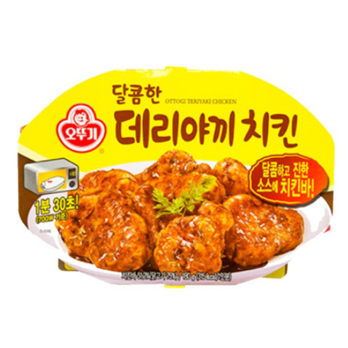 오뚜기 달콤한 데리야끼치킨(렌지)180g X 12개, 180g