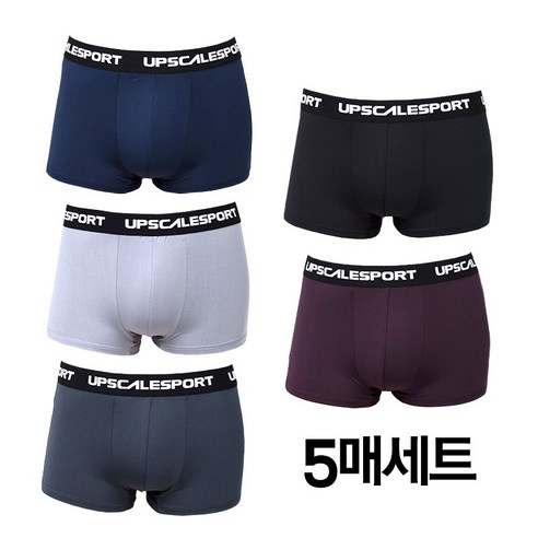 U04 남성 스포츠 드로즈팬티 5종세트