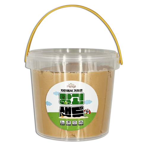 키즈망고 망고샌드 모래놀이 1kg, 우드, 1개