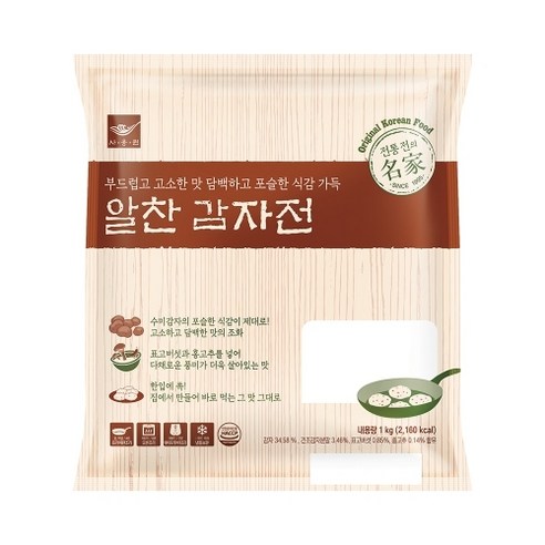사옹원 알찬 감자전 1kg (30g x 34ea)