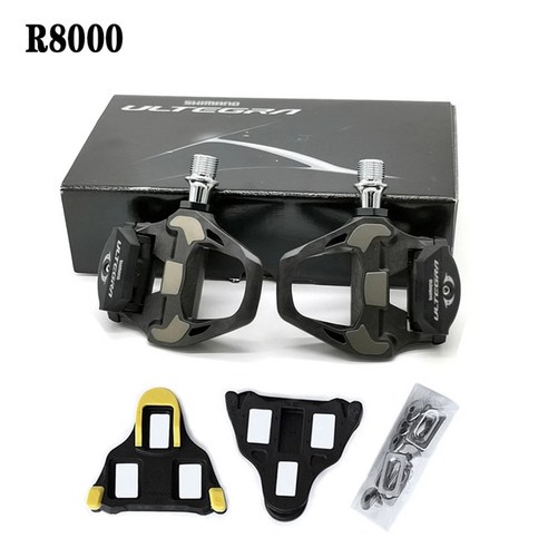도로 자전거 페달 PD-R8000 탄소 자동 잠금 105 R7000 함께 SM-SH11 클리트 TT 트라이 애슬론 원래 박스