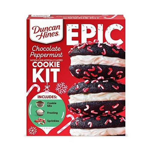 던킨하인즈 EPIC 베이킹 키트 초콜릿 페퍼민트 쿠키 21.72oz.