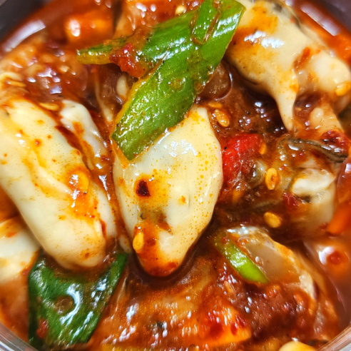 비교불가의 감칠맛! 신선탱글 굴무침으로 즐기는 특별한 식사