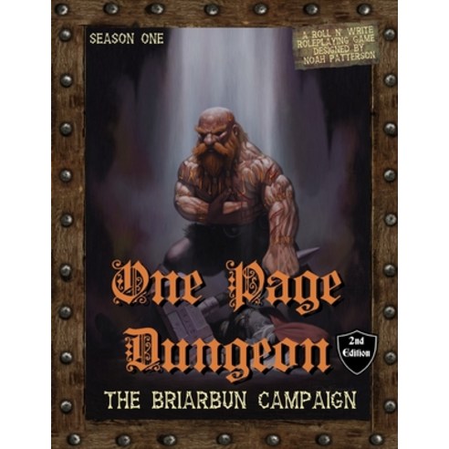 One Page Dungeon: The Briarbun Campaign Paperback, Independently Published, English, 9798734642443