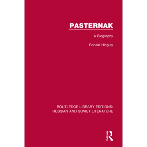 (영문도서) Pasternak: A Biography Paperback, Routledge, English, 9780367753375