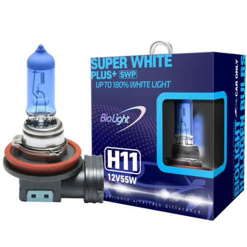 차량용 할로겐 램프 슈퍼 화이트 플러스 H11 (1 Set)