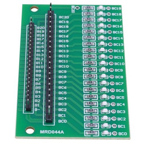 BMS 리튬 배터리 테스터 보드 LED 표시기 감지 이온 보호 20S, 1개