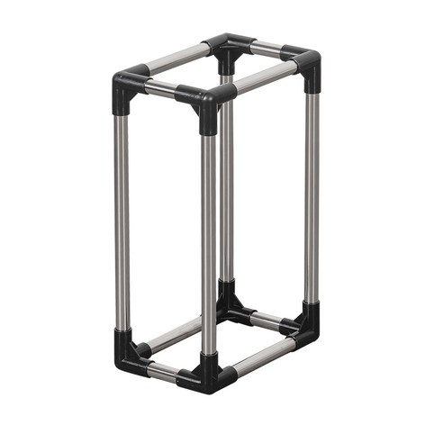 틈새 공간을 혁신하는 슬림 어반 스텐레스 쓰레기봉투 거치대