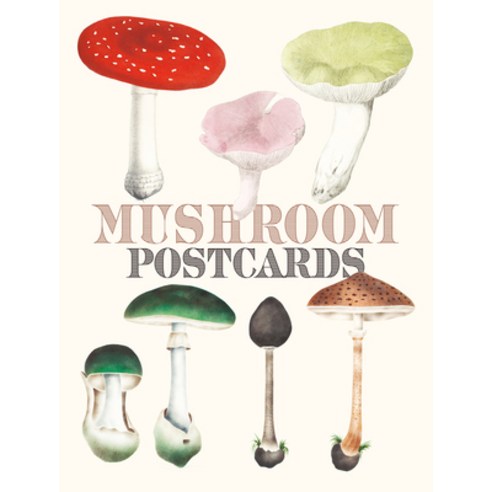 Mushroom Postcards Paperback, Pie International, English, 9784756253804