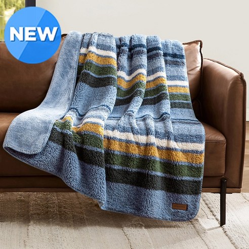 [코스트코] 25년 PENDLETON 셔파 담요 127x177cm/부드럽고따뜻한/테두리스티치디자인/다양한 패턴/인테리어 소품활용가능/ 선물담요/소파담요/쇼파블랭킷