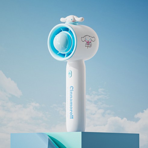 산리오 미니 선풍기 충전식 휴대용 무선 손선풍기  캐릭터 쿠로미 멜로디 시나모롤