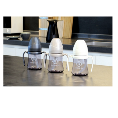 그로미미 PPSU 다크시리즈 빨대컵, 크림베이지, 200ml, 1개 크림베이지 색상 × 200ml × 1개 섬네일